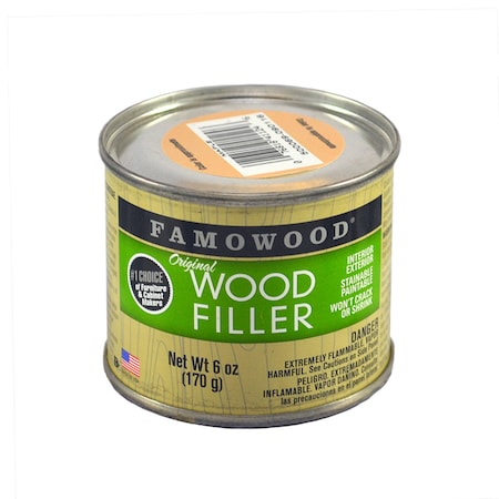 6 Oz Maple Famowood Solvent Based Original Wood Filler